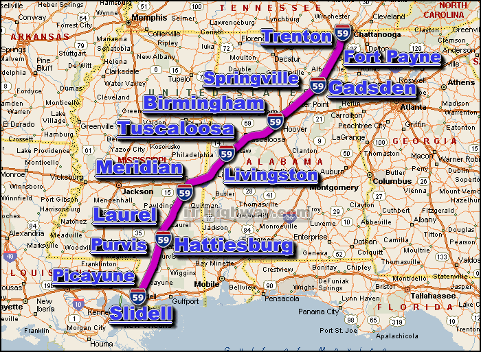 Us Interstate Highway Map
