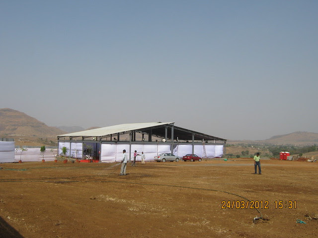 Visit Vascon Nature Springs Villas Row Houses 2 BHK & 3 BHK Flats & Vascon Nature's Nest 1 BHK 1.5 BHK & 2 BHK Flats at Varale near Talegaon Dabhade Taluka Maval District Pune 410 507 - temporary site office