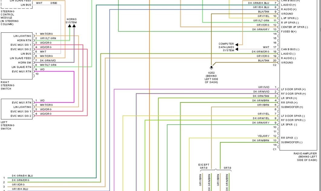 Chrysler Car Stereo Model 5269184 Wiring Diagram - Wiring Diagram