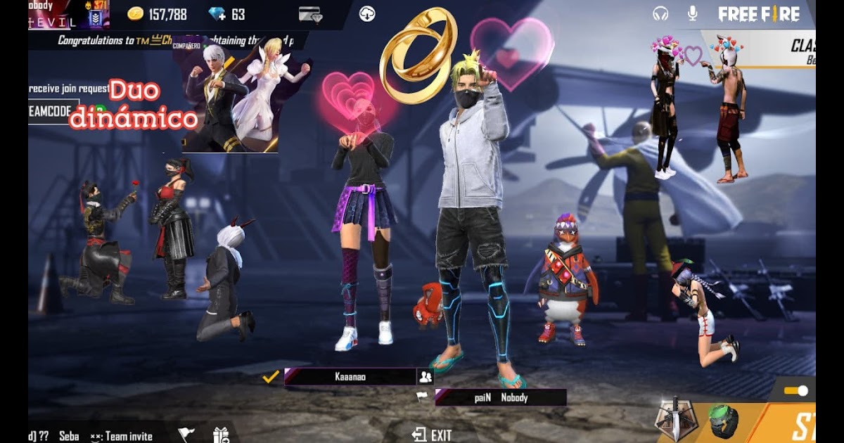 Juego Imagenes De Duos De Free Fire : Voto Dorado De Free Fire Para Que