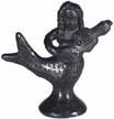 black clay mermaid