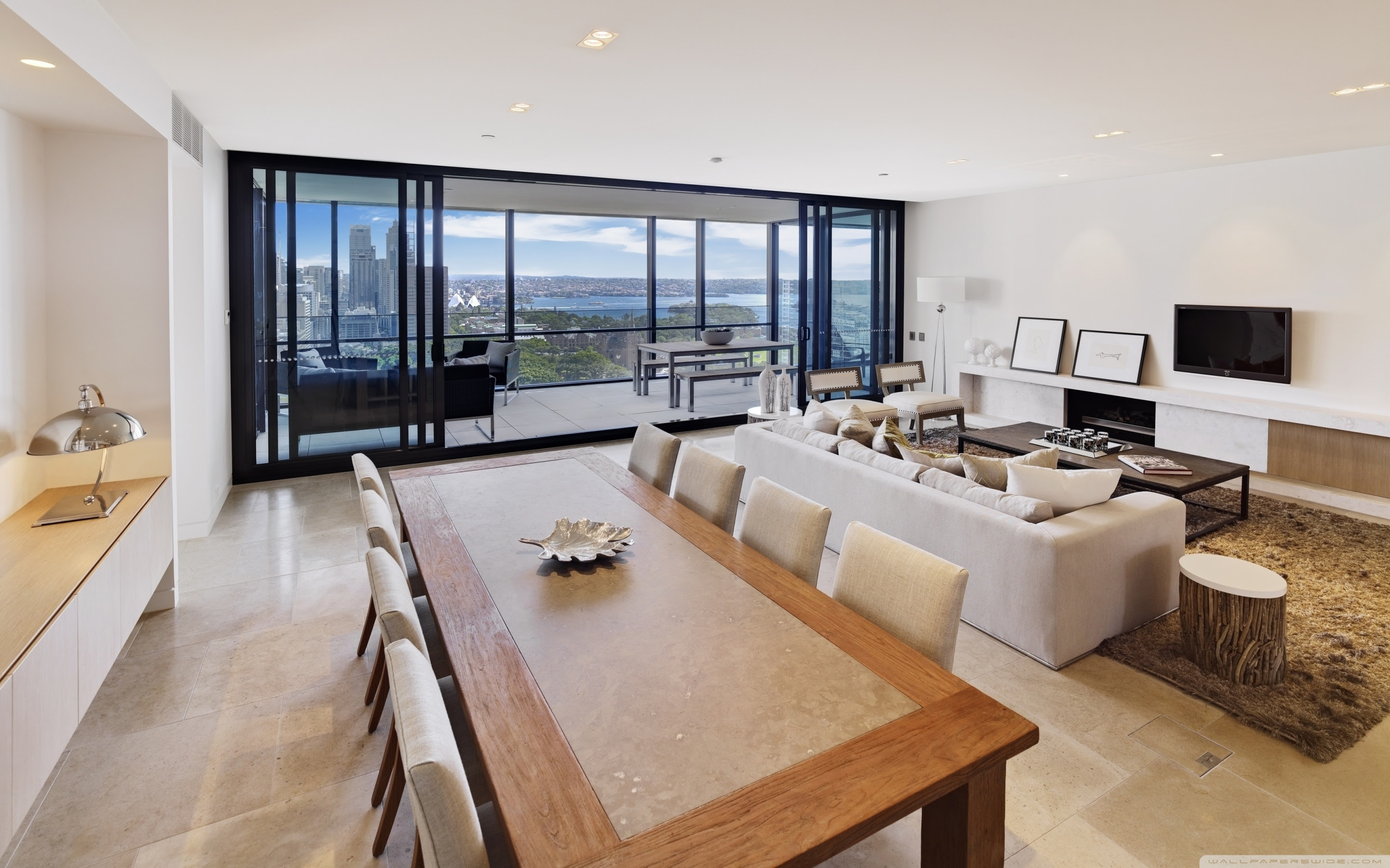 Big Windows Apartment HD Desktop Wallpaper High Definition Big Windows Apartment HD Desktop Wallpaper High Definition