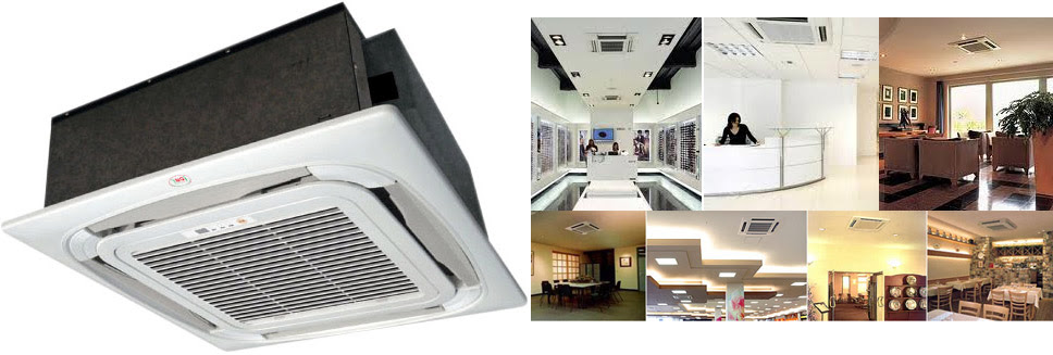 Mini Split Air Conditioner Recessed Ceiling / Pioneer® 24,000 BTU 20