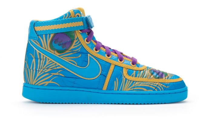 nike colourful high tops