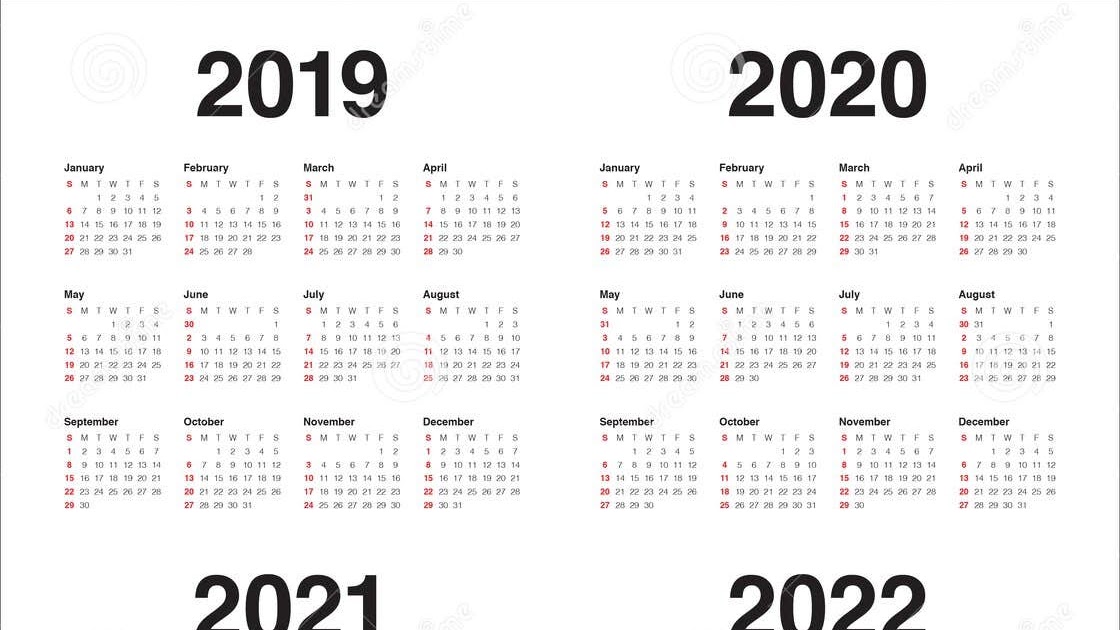 Calendario 2021 A 2024 - Calendario 2015 2016 2017 2018 2019 2020 2021 ...
