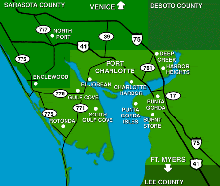 Florida Map 2018 Map Of Charlotte Harbor Florida