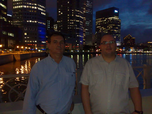 Stephen and Dave @Clarke Quay