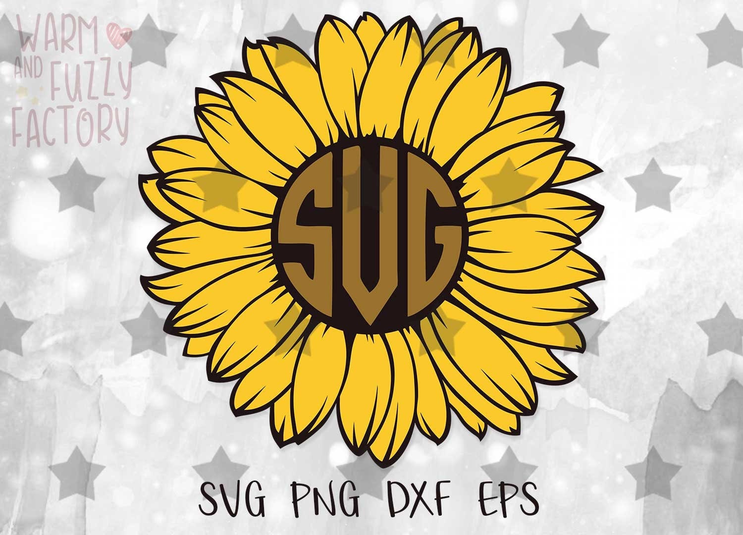 Sunflower Silhouette Svg Free - Free Layered SVG Files