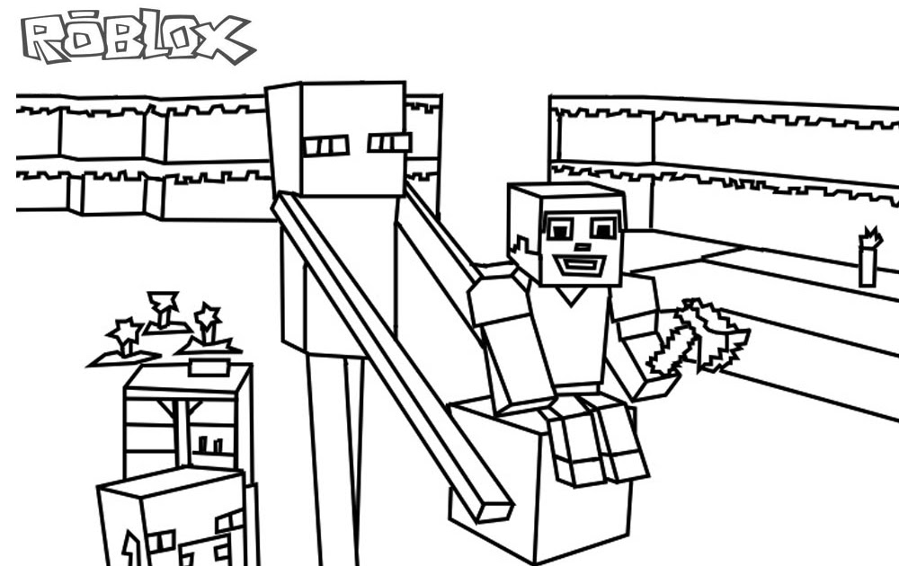 Roblox Coloring Sheets | Free Robux No App Download Or Survey