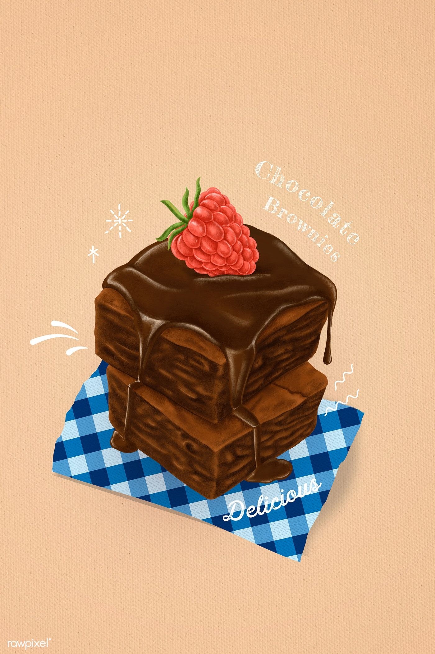 Брауни рисунок