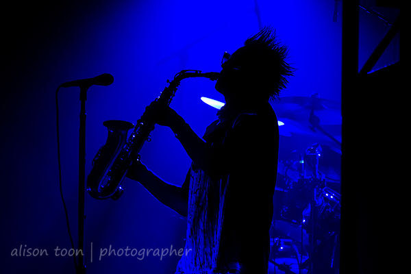 Daniel Ash, vocals, guitar and sax, Poptone