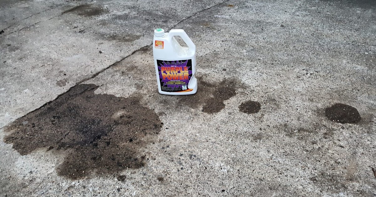 driveway stains
