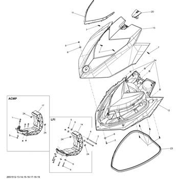 Sea Doo Jet Ski Parts Diagram