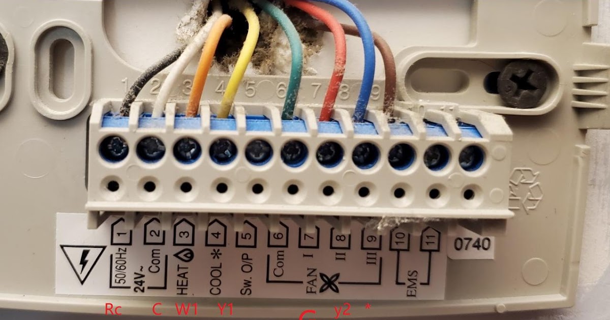 Honeywell Thermostat Wiring Diagrams / Honeywell Thermostat Wiring