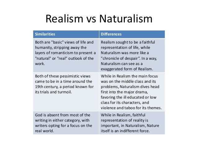 Idealism and realism essay
