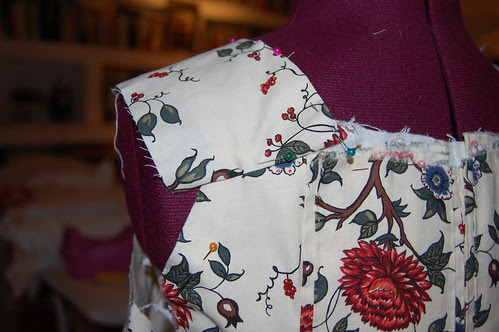 Cotton Print Sacque 6