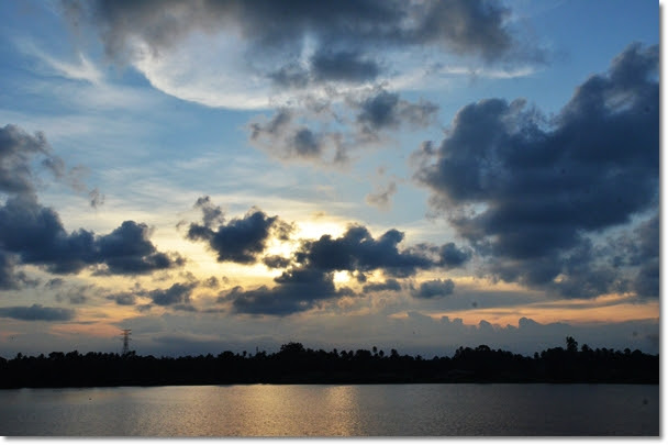Sunset in Kota Bharu