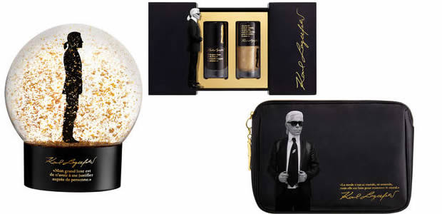 Image de Etoile: Boule De Noel Karl Lagerfeld