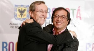 Navarro Wolf y Gustavo Petro, antiguos terroristas, hoy gobernantes en Colombia. Su banda M-19 sigue más vigente que nunca