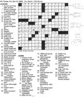Rex Parker Does the NYT Crossword Puzzle: FRIDAY, Oct. 13, 2006 - Eric