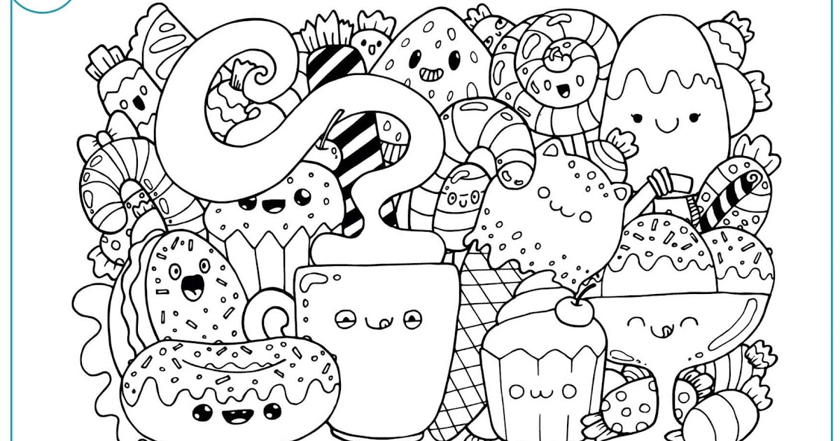 [Download 32+] Lindos Dibujos Para Imprimir Y Colorear Kawaii