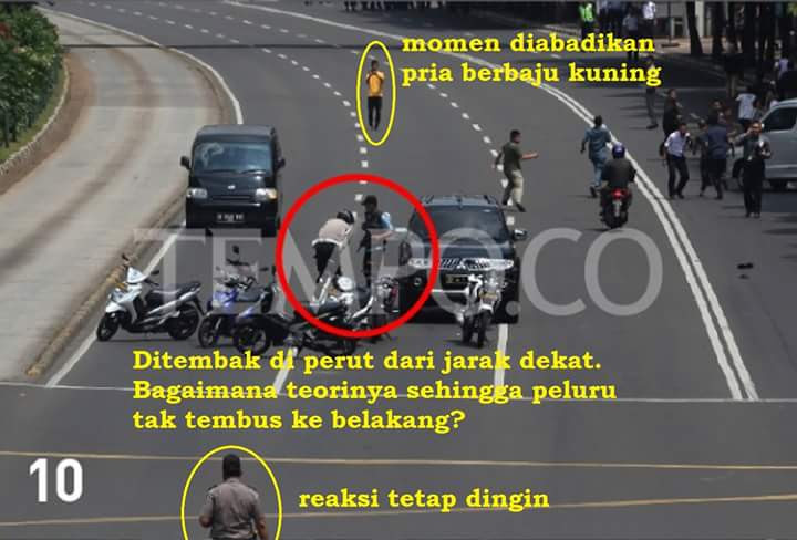 Foto Janggal di Tragedi Bom Sarinah 10 Foto Janggal di Tragedi Bom Sarinah 10