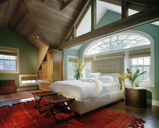Split Oaks Farm Bedroom contemporary bedroom
