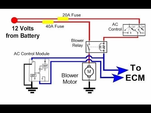 Car Radiator Fan Wiring Diagram - WIRGRAM