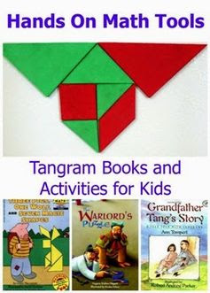 Tangram Books And Activities for Kids #mathforkids #handsonlearning