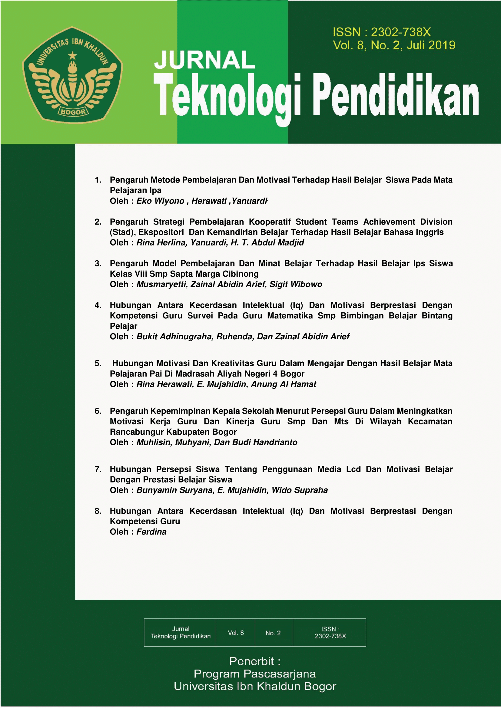 ➤ Contoh poster jurnal ilmiah biologi