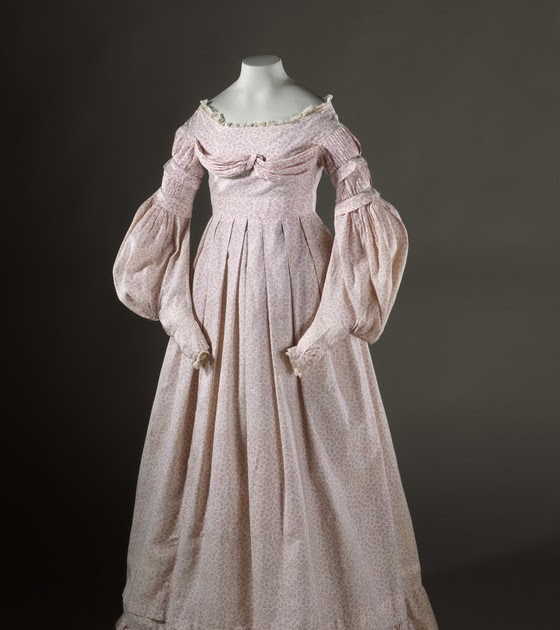 Original: Girl's Print Dress c.1837 | Beth's Bobbins