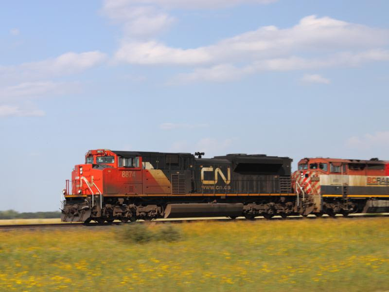 CN 8874 near Winnipeg