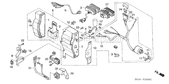 Wiring Diagram Honda Gx390