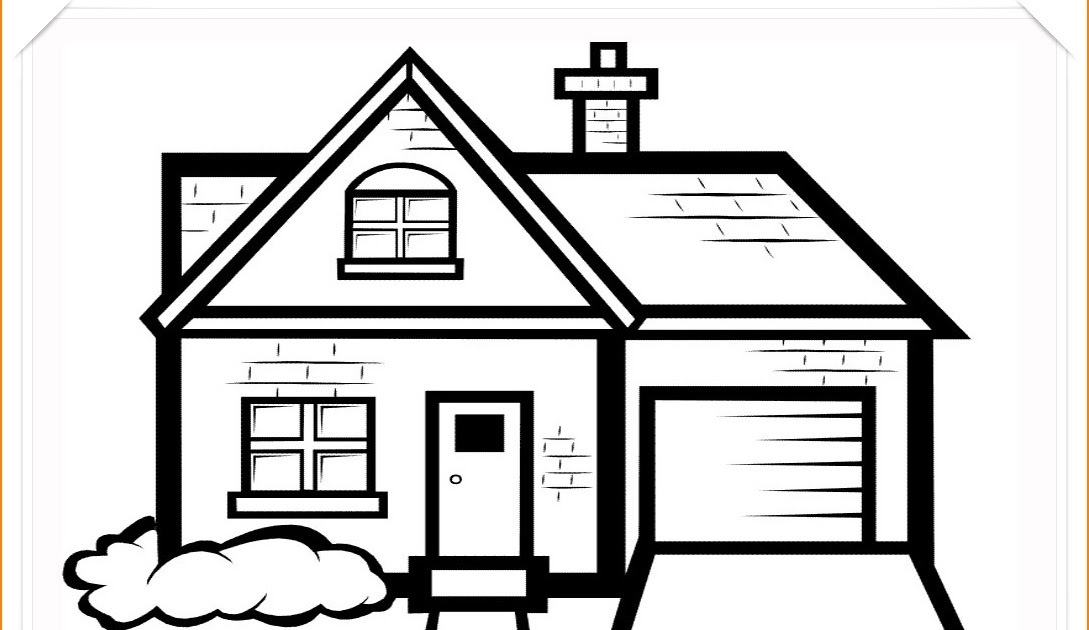 Belajar Menggambar Rumah Gambar Untuk Anak Tk Yang Mudah Sekitar Rumah