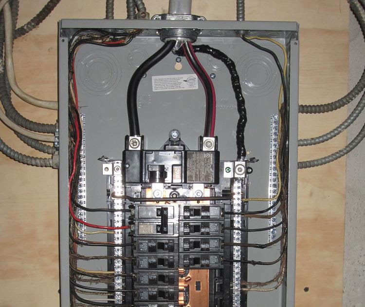 Residential Panel Wiring : Need help determining wire size, wire type