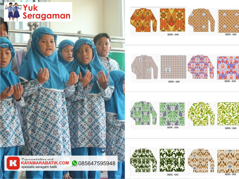 Warna Baju Seragam Untuk Tpa Model Seragam Tpq Modern