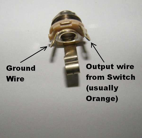 Wiring Diagram Guitar Output Jack - Home Wiring Diagram