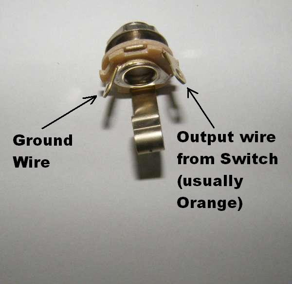 Wiring Diagram Guitar Output Jack