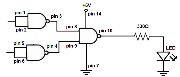Circuit Diagram Of And Gate Using Nand Gate ~ DIAGRAM