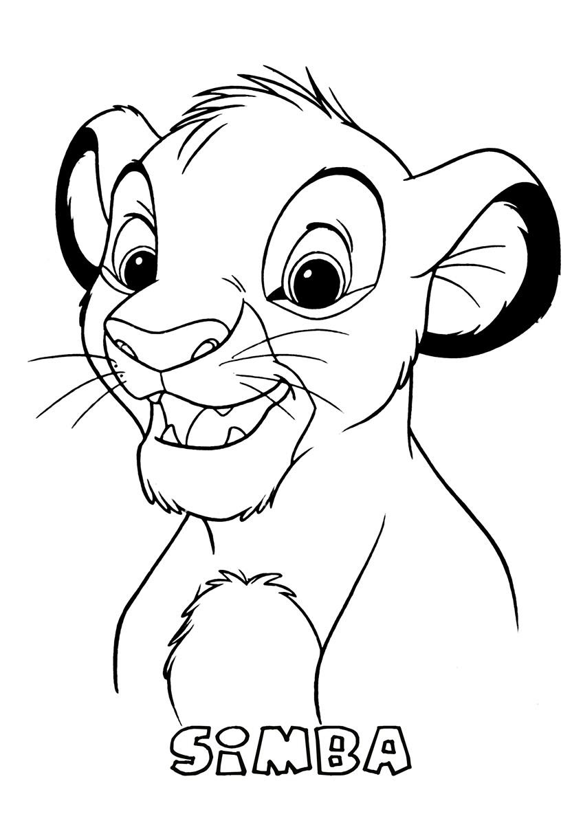 Lion King 2019 Coloring Book - 134+ SVG File for Silhouette