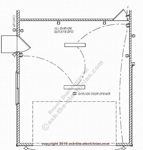 electrical diagram for garage ~ Circuit Diagrams