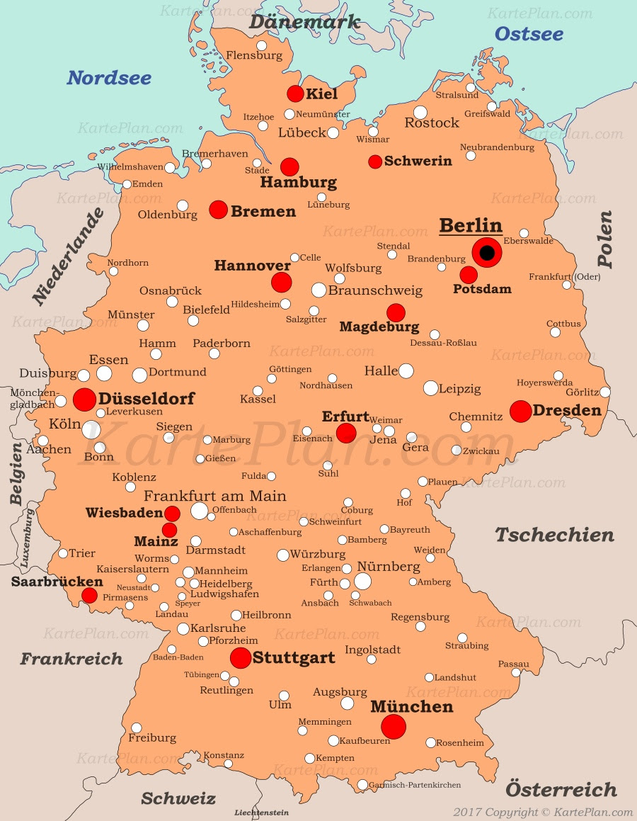 Liste Der Größten Städte In Deutschland