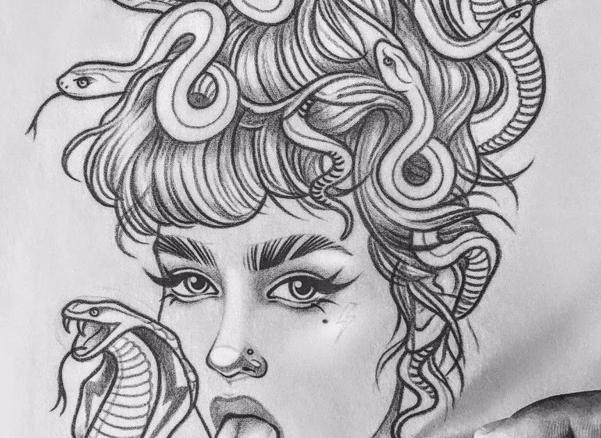 This! 25+ Little Known Truths on Pretty Medusa Drawing Easy: You are in