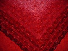 red scarf detail1