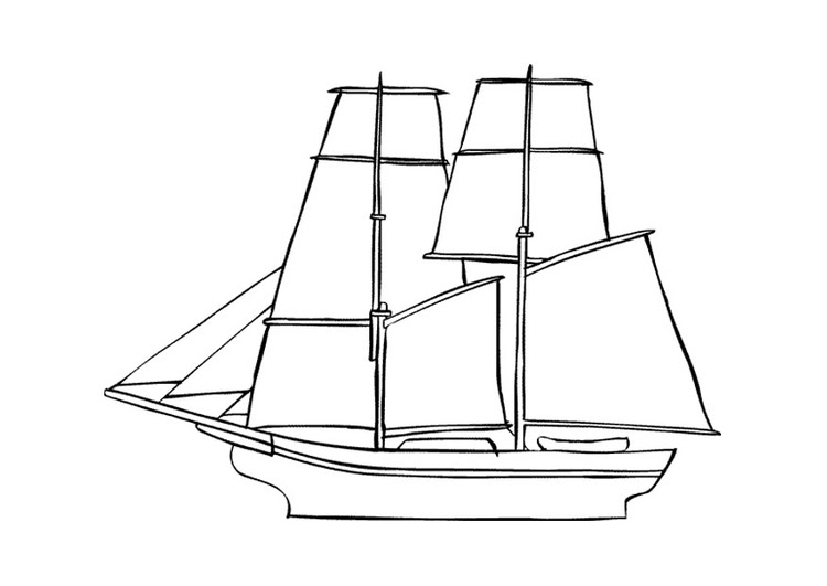 Sailboat Coloring Page Coloringnori Coloring Pages For Kids