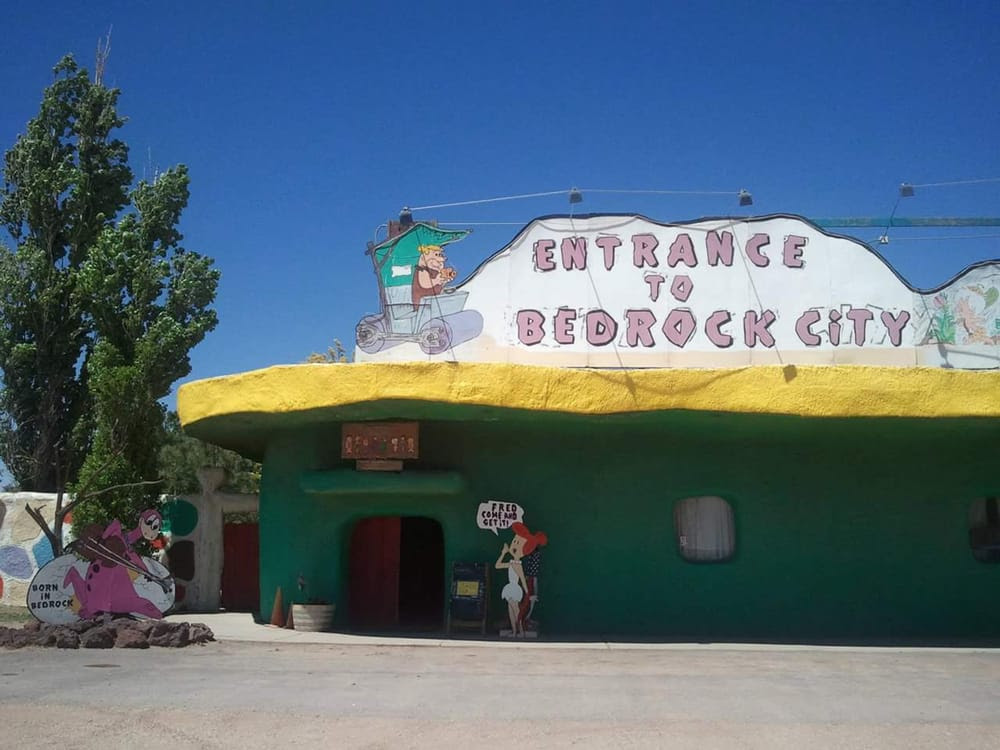 Flintstones Bedrock City - Valle, AZ, United States. Entrance