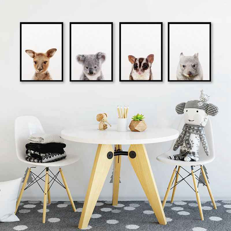 ユニークインテリア 絵 動物 最高の動物画像