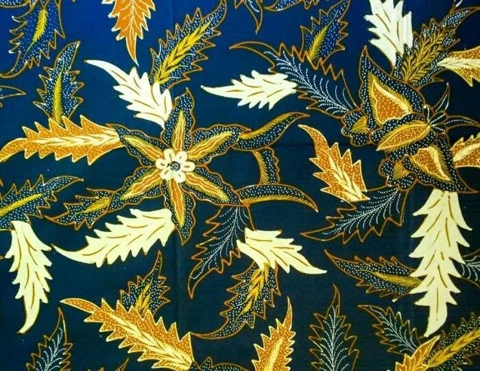 Lukisan Motif Batik Flora Dan Fauna Batik Indonesia
