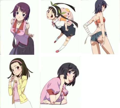 最高 化 物語 キャラクター 検索画像の壁紙