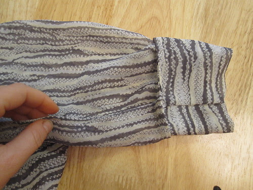 Cuff French Seam